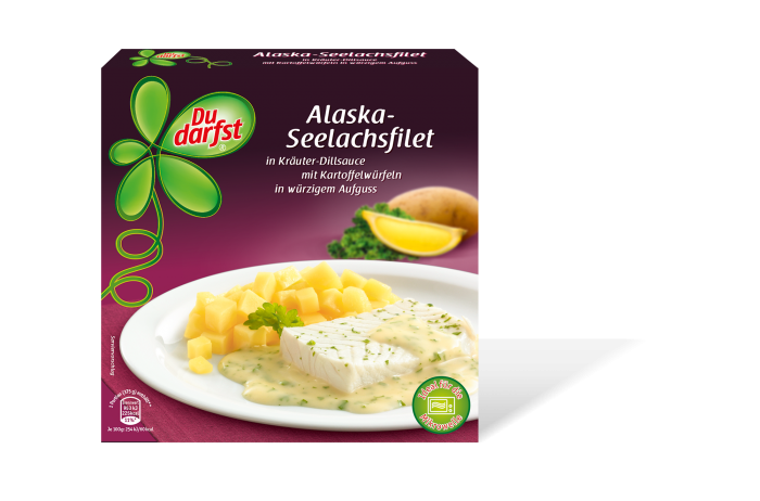 Du darfst Alaska Seelachsfilet 375g 